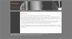 Desktop Screenshot of ecosens.ch